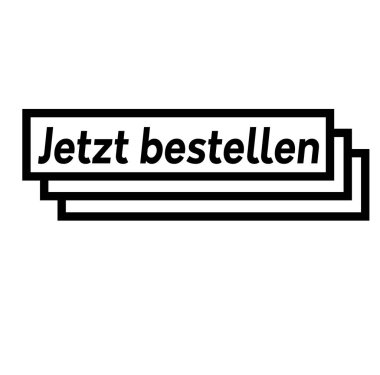 Beyaz şimdi pul sipariş