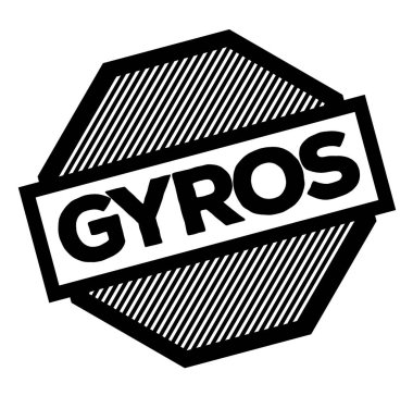 Gyros siyah pul