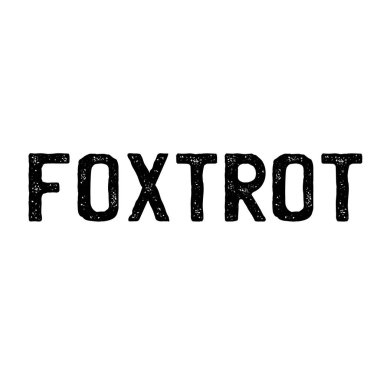 Beyaz fokstrot damgası