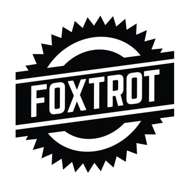 Beyaz fokstrot damgası