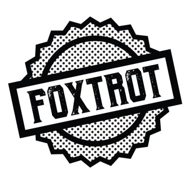 Beyaz fokstrot damgası