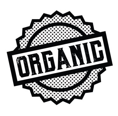 Beyaz organik damgası