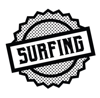 Beyaz sörf damgası