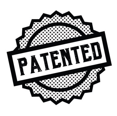 Beyaz patentli damgası