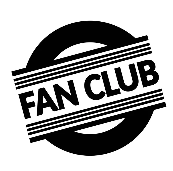 Sello del club de fans en blanco — Vector de stock