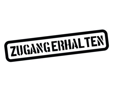 Almanca olarak erişim pul almak