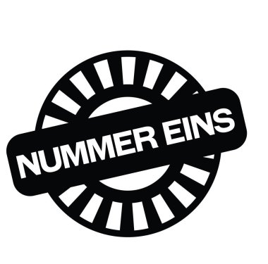 Almanca bir numaralı damgası