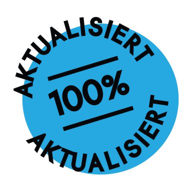 Almanca yükseltilmiş damgası