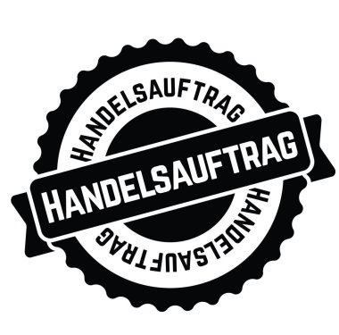 ticari anlaşma damga Almanca