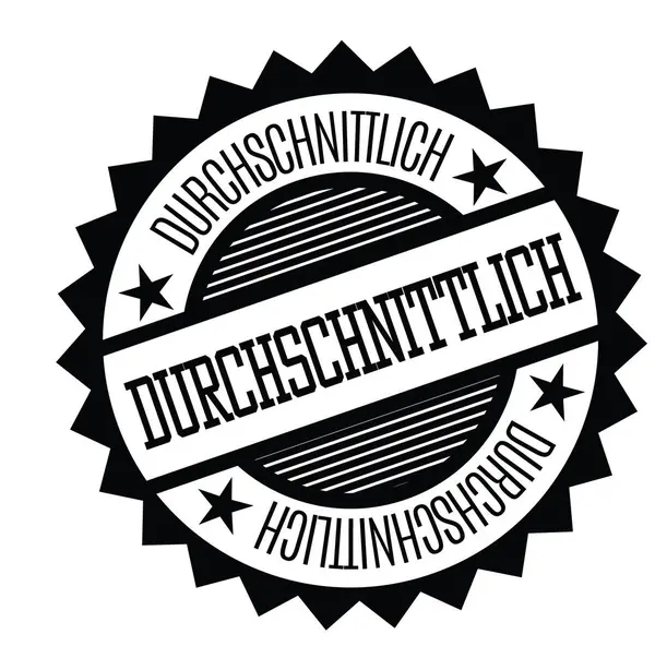 Almanca ortalama damgası