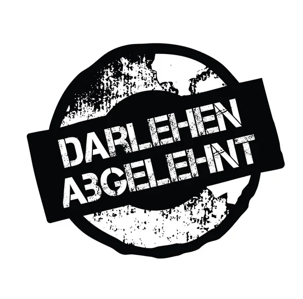 Damga Almanca reddedildi kredi