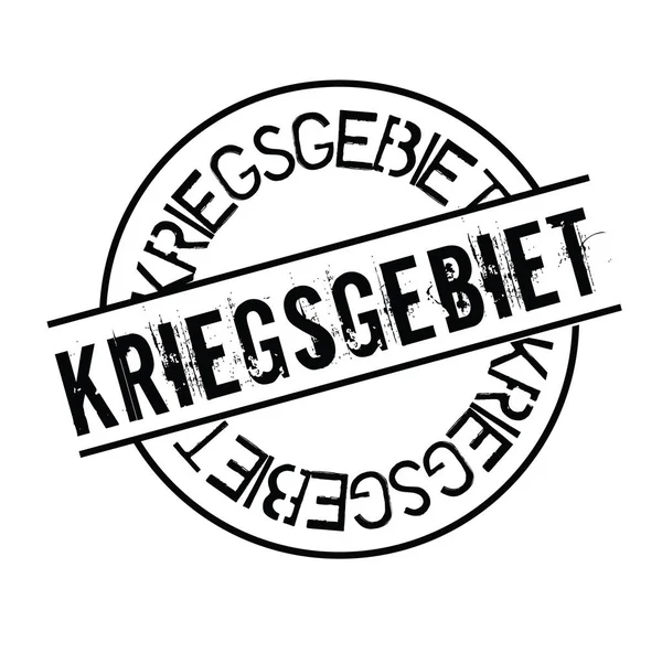 savaş bölgesi damga Almanca
