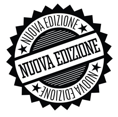 Yeni sürüm damgası İtalyanca