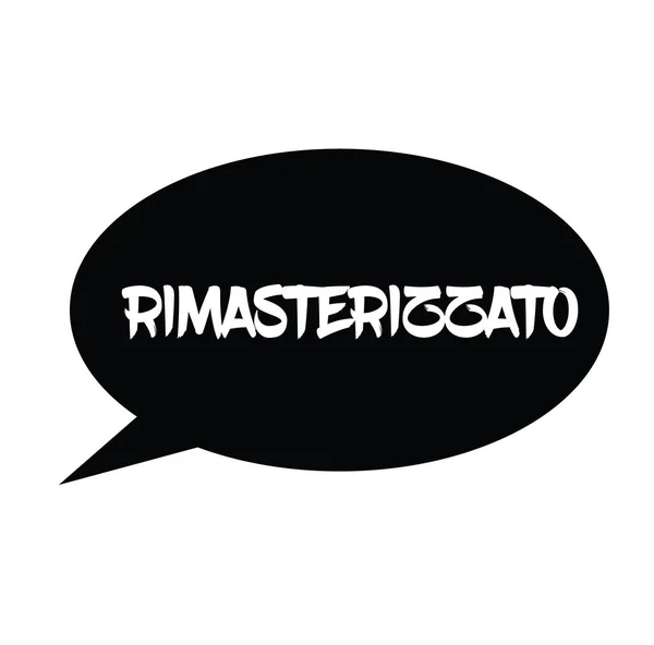 Remastrad stämpel på italienska — Stock vektor