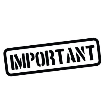 önemli lastik damgası