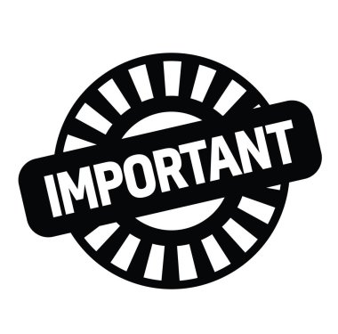 önemli lastik damgası