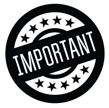 önemli lastik damgası