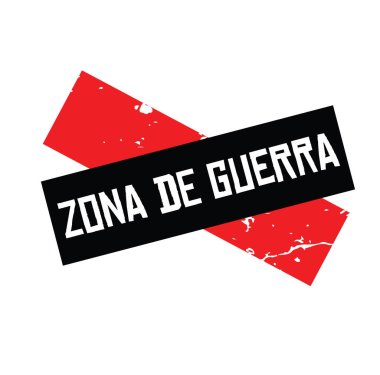 savaş bölgesi damga İspanyolca