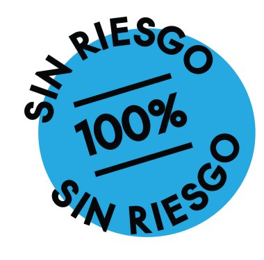 Risk Ücretsiz damga İspanyolca