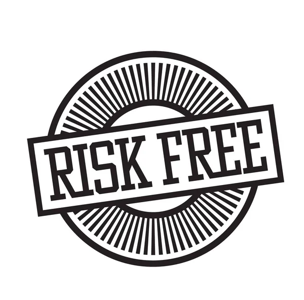 Risk free rubber stamp — Stock Vector