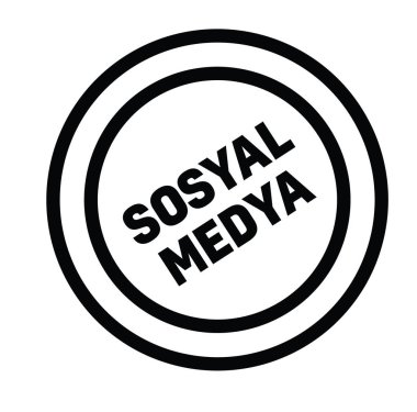 Sosyal medya damgası Türkçe