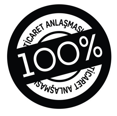 ticari anlaşma damga Türkçe