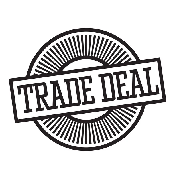 Handelsabkommen abgesegnet — Stockvektor