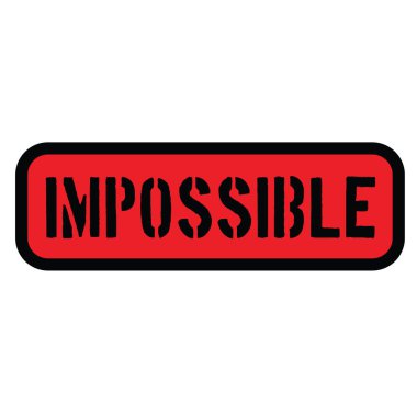 Beyaz imkansız damgası