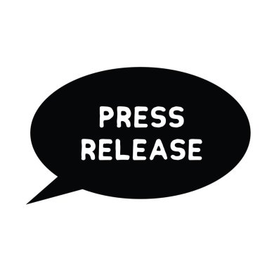 beyaz üzerine basın açıklaması damga