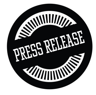 beyaz üzerine basın açıklaması damga