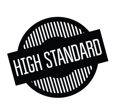 beyaz yüksek standart damgası