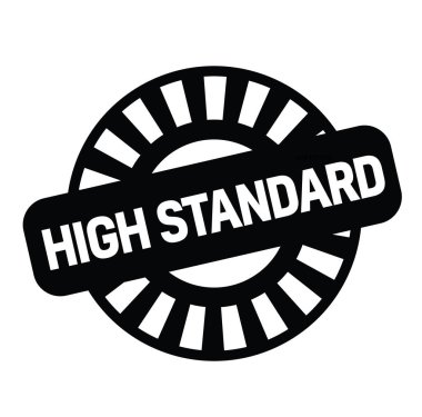 beyaz yüksek standart damgası
