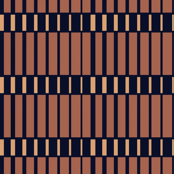 Abstract horizontal geometric pattern — Stock Vector