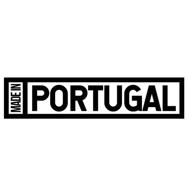 W Portugalii etykiety na białym — Wektor stockowy