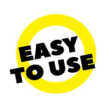 Beyaz kolay damgası