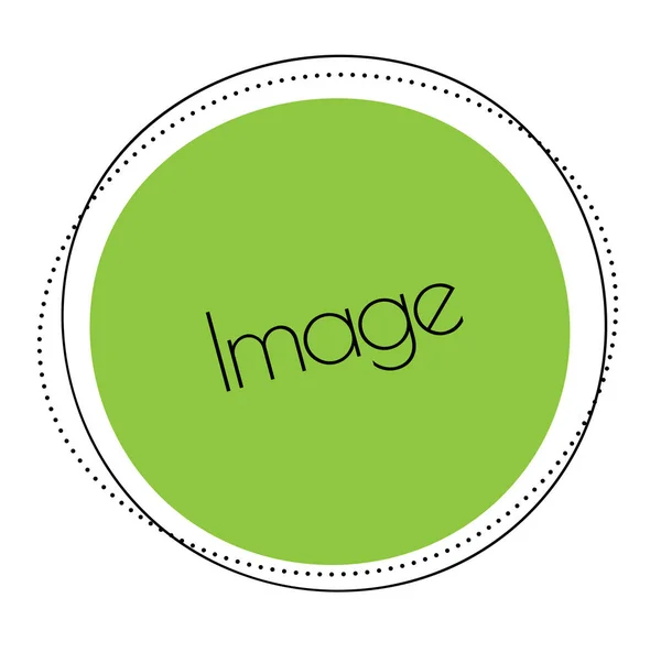 Imagestempel auf Weiß — Stockvektor