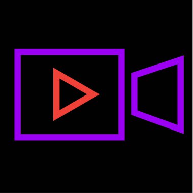 video kamera simge tasarlamak