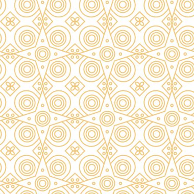 Soyut çizgi sanat Doğu deseni