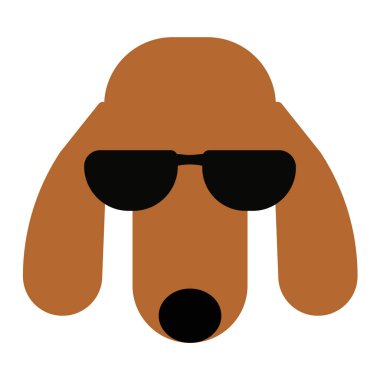 kaniş köpek basit sanat geometrik şekil