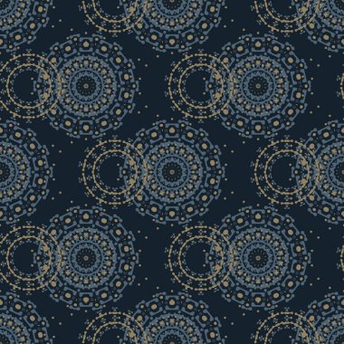 Canlı dairesel seamless modeli