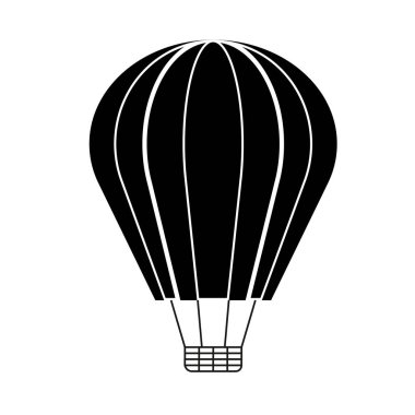 uçan balon basit sanat geometrik şekil