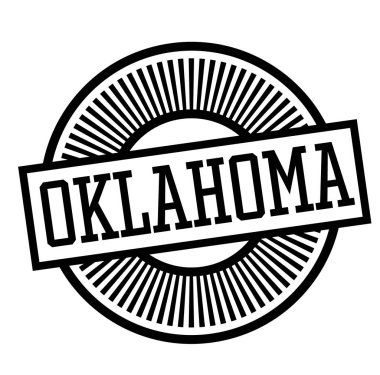 Beyaz Oklahoma damgası