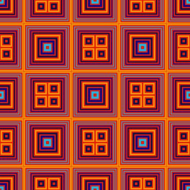 Canlı kareler seamless modeli