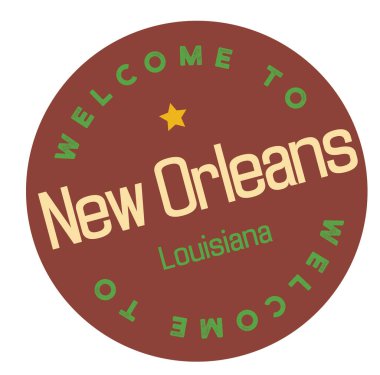 Hoşgeldiniz yeni Orleans Louisiana