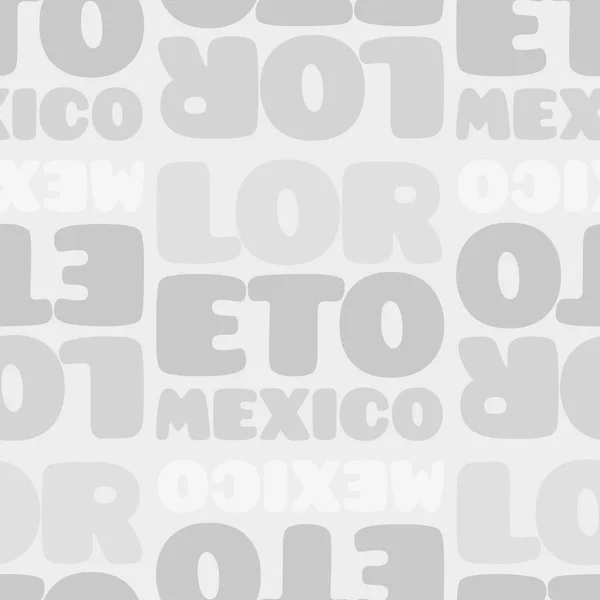 Loreto, México sem costura padrão —  Vetores de Stock