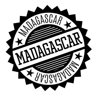 Madagaskar siyah beyaz rozet