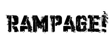 Rampage tipografik damgası