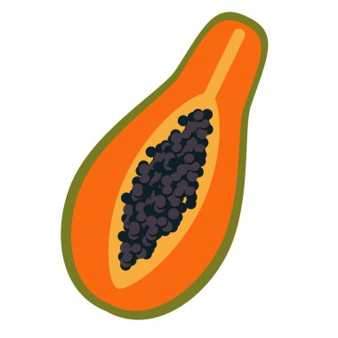 Papaya daire basit örnek