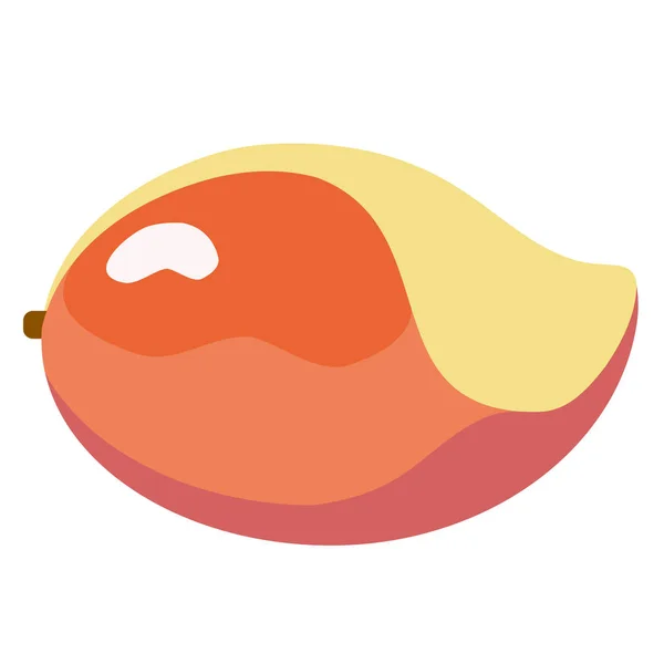 Mango flat simple illustration — Stock Vector