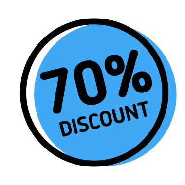 Beyaz yüzde 70'i indirim damgası